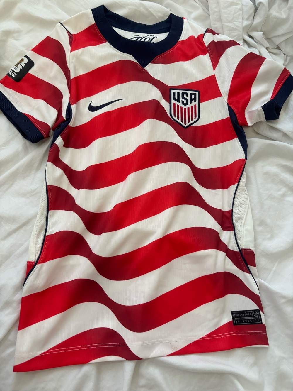 USA World Cup stadium shirt size s kids Nike